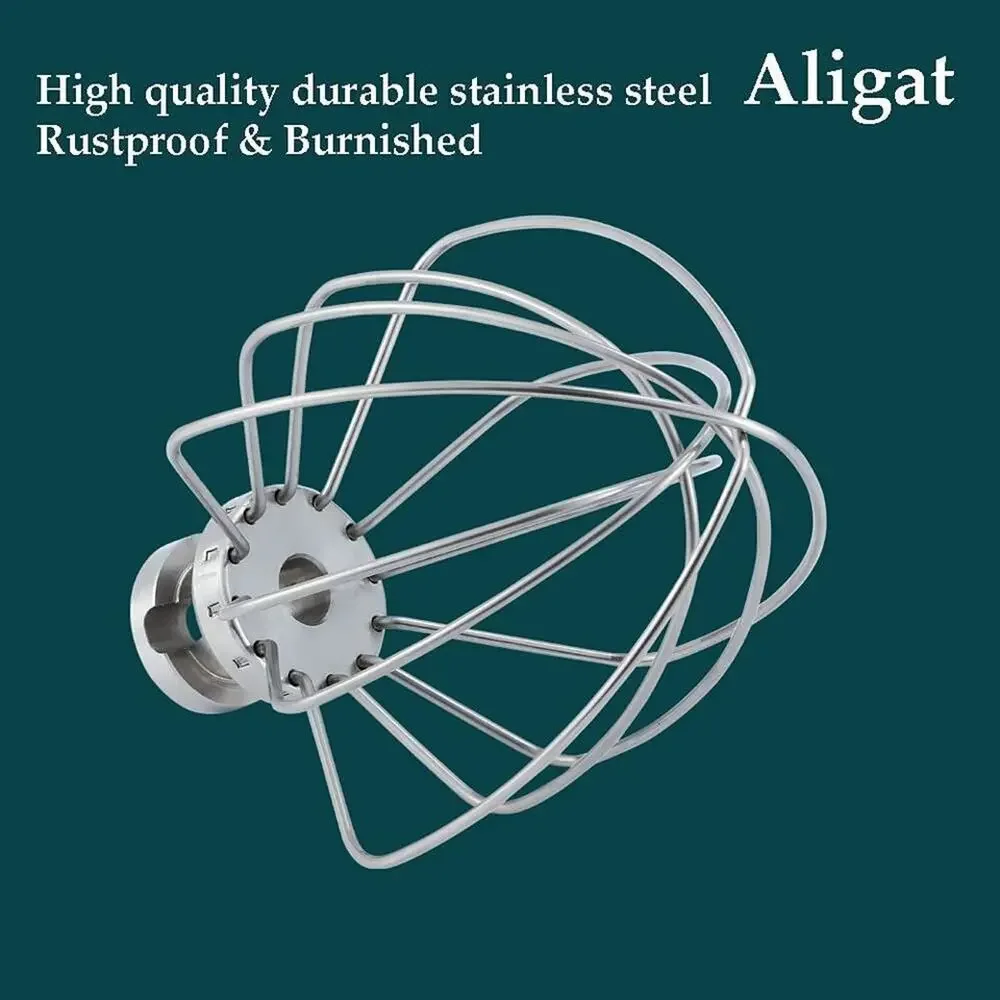 KitchenAid Wire Whip Attachment - Stainess Steel Tilt-Head Stand Mixe K45WW NEW